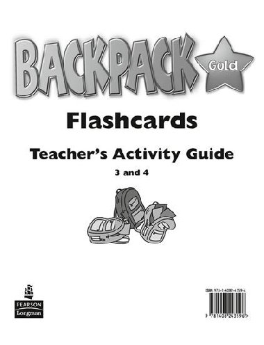 Backpack Gold 3 to 4 Flashcards New Edition - Pinkley Diane