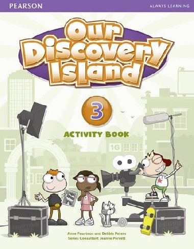Our Discovery Island  3 Activity Book and CD ROM (Pupil) Pack - Peters Debie