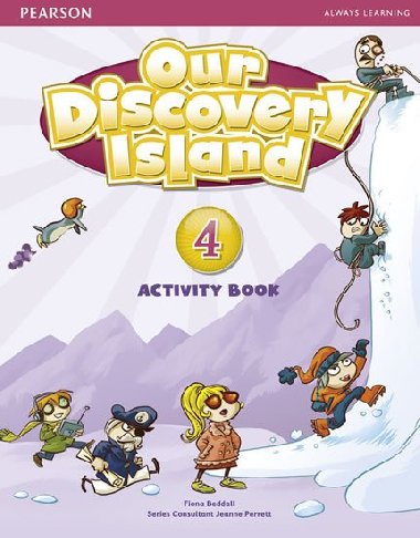 Our Discovery Island  4 Activity Book and CD ROM (Pupil) Pack - Beddall Fiona
