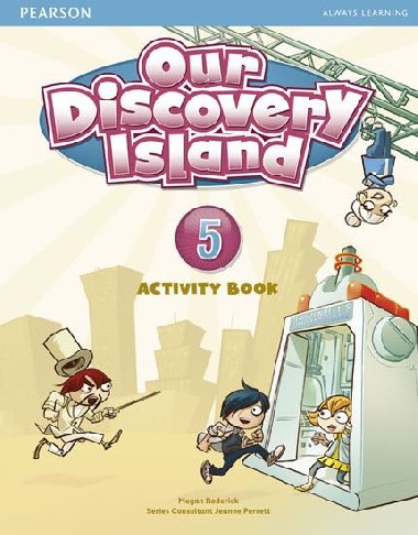 Our Discovery Island 5 Activity Book and CD Rom (Pupil) Pack - Roderick Megan