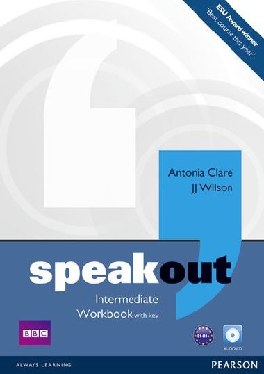 Speakout Intermediate Workbook with Key and Audio CD Pack - Clare Antonia