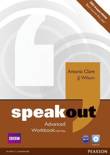 Speakout Advanced Workbook with Key and Audio CD Pack - Clare Antonia