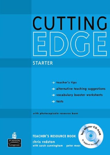 Cutting Edge Starter Teachers Book/Test Master CD-Rom Pack - Cunningham Sarah