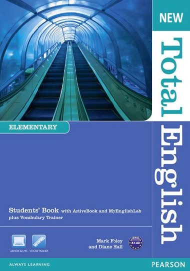 New Total English Elementary Students Book with Active Book and MyLab Pack - Hall Diane