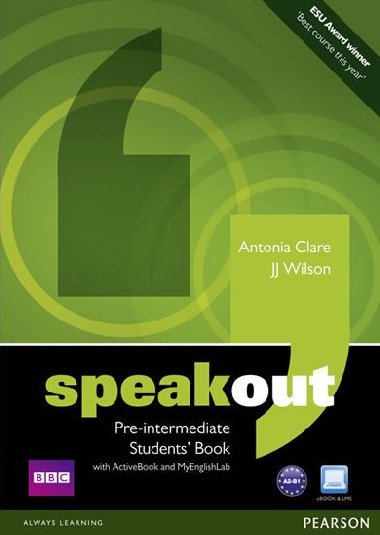 Speakout Pre-Intermediate Students´ Book with DVD/Active book and MyLab Pack - Wilson J. J.