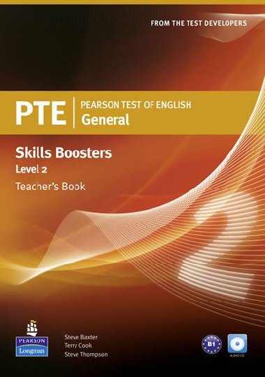 Pearson Test of English General Skills Booster 2 Teachers Book and CD Pack - Cook Terry