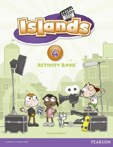 Islands Level 4 Activity Book plus pin code - Jervis Sandy