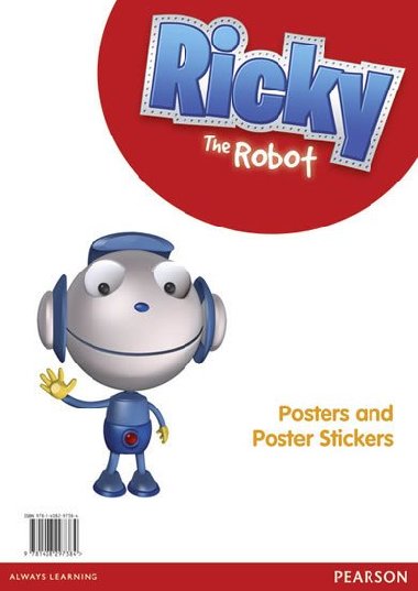 Ricky The Robot Poster and Sticker Pack - Simmons Naomi