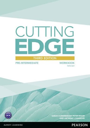 Cutting Edge 3rd Edition Pre-Intermediate Workbook with Key - Cosgrove Anthony