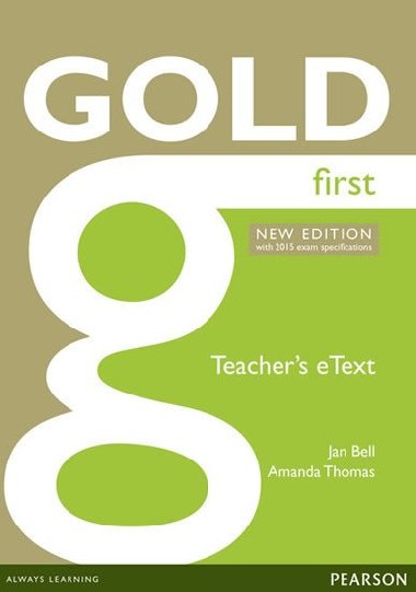 Gold First New Edition eText Teacher CD-ROM - Bell Jan