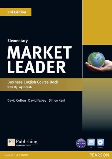 Market Leader 3rd Edition Elementary Coursebook with DVD-ROM and MyEnglishLab Student online access code Pack - Cotton David