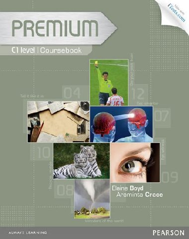 Premium C1 Coursebook with Exam Reviser, Access Code and iTests CD-ROM Pack - Crace Araminta