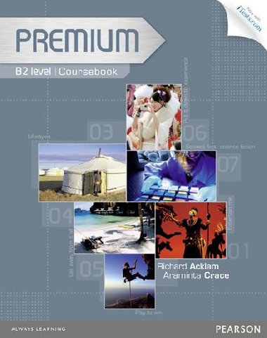 Premium B2 Coursebook with Exam Reviser, Access Code and iTest CD-ROM Pack - Acklam Richard