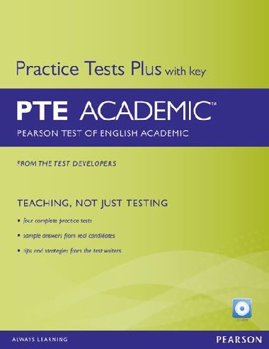 Pearson Test of English Academic Practice Tests Plus and CD-ROM with Key Pack - Chandler Kate