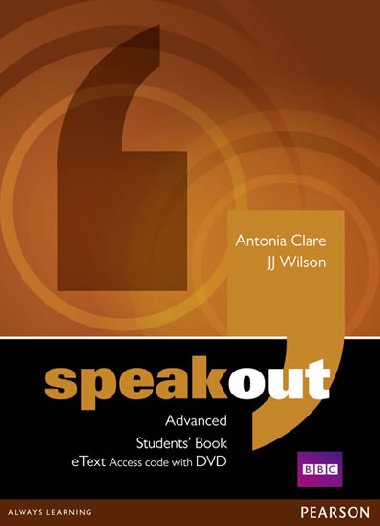 Speakout Advanced Students Book eText Access Card with DVD - Wilson J. J.