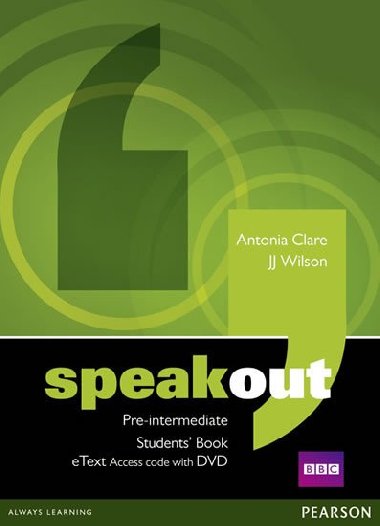 Speakout Pre-Intermediate Students Book eText Access Card with DVD - Wilson J. J.
