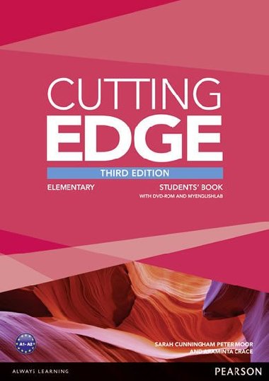 Cutting Edge 3rd Edition Elementary Students Book with DVD and MyEnglishLab Pack - Crace Araminta