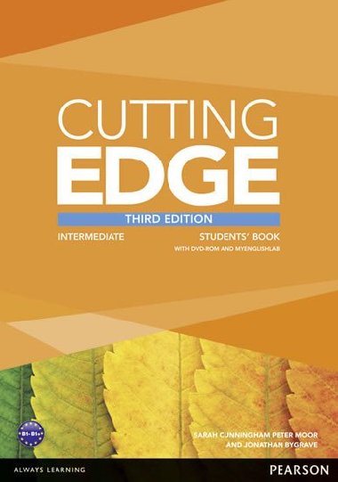 Cutting Edge 3rd Edition Intermediate Students Book with DVD and MyEnglishLab Pack - Cunningham Sarah