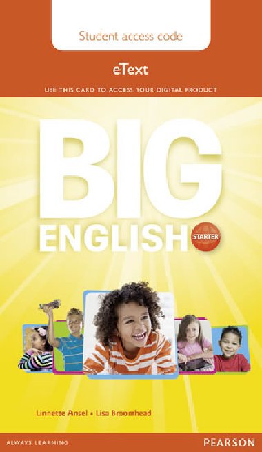 Big English Starter Student eText Access Card - kolektiv autor