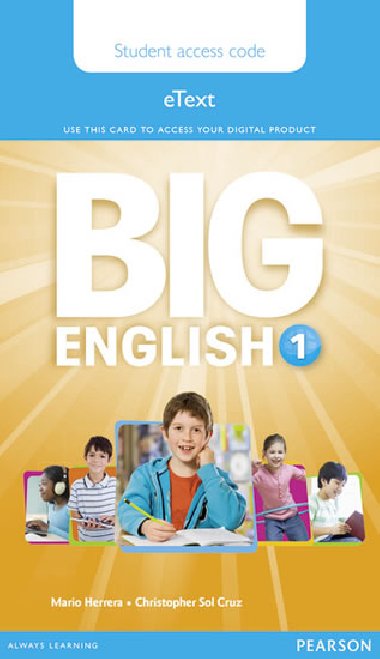 Big English 1 Pupils eText access code (standalone) - Herrera Mario
