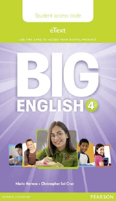 Big English 4 Pupils eText Access Code (standalone) - Herrera Mario