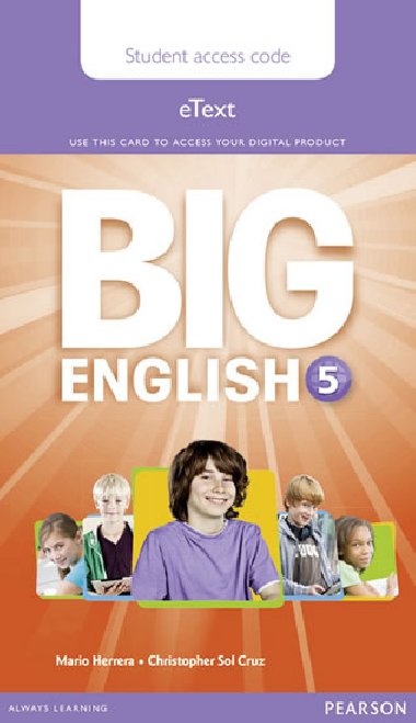 Big English 5 Pupils eText Access Code (standalone) - Herrera Mario