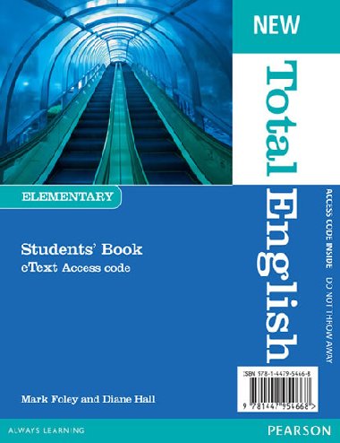 New Total English Elementary eText Students Book Access Card - Crace Araminta