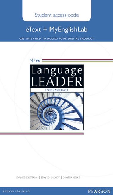 New Language Leader Intermediate eText Access Card with MyEnglishLab Pack - Cotton David