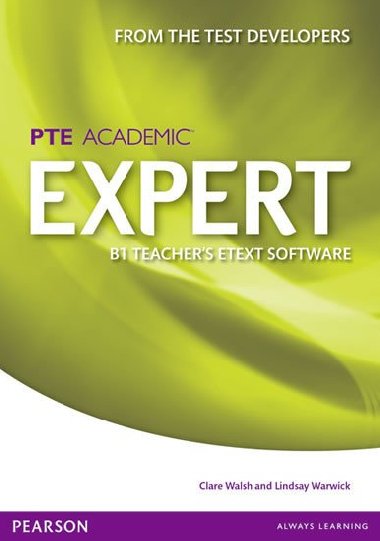 Expert Pearson Test of English Academic B1 eText Teachers CD-ROM - Walsh Clare