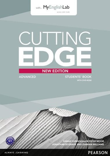 Cutting Edge Advanced New Edition Students Book with DVD and MyLab Pack - Cunningham Sarah