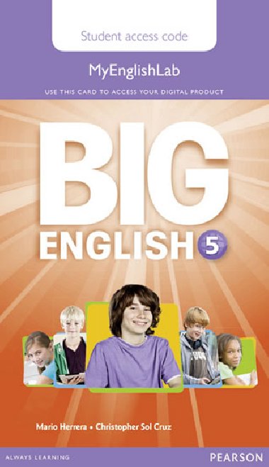 Big English 5 Pupils MyEnglishLab Access Code (standalone) - Herrera Mario