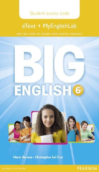 Big English 6 Pupils eText and MEL Access Code - Herrera Mario