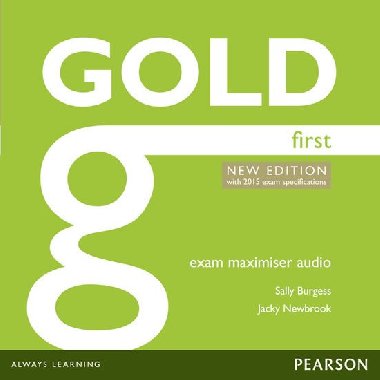 Gold First New Edition Exam Maximiser Class Audio CDs - Burgess Saly, Newbrook Jacky