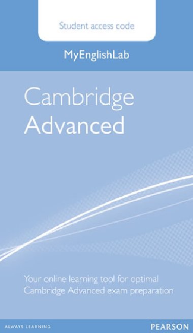 MyEnglishLab Cambridge Advanced Standalone Student Access Card - neuveden