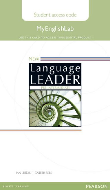 New Language Leader Pre-Intermediate MyEnglishLab Access Card Standalone - kolektiv autor