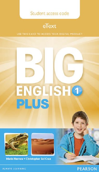 Big English Plus 1 Pupils eText Access Card - Herrera Mario