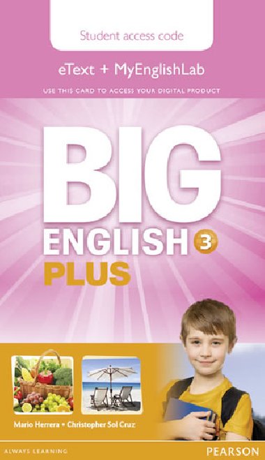 Big English Plus 3 Pupils eText and MyEnglishLab Access Card - Herrera Mario