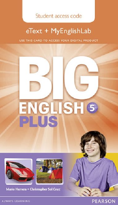 Big English Plus 5 Pupils eText and MyEnglishLab Access Card - Herrera Mario
