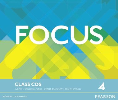 Focus BrE 4 Class CDs - Jones Vaughan