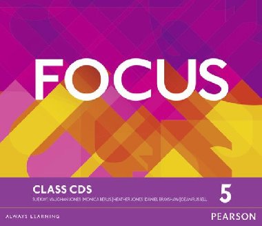 Focus BrE 5 Class CDs - neuveden