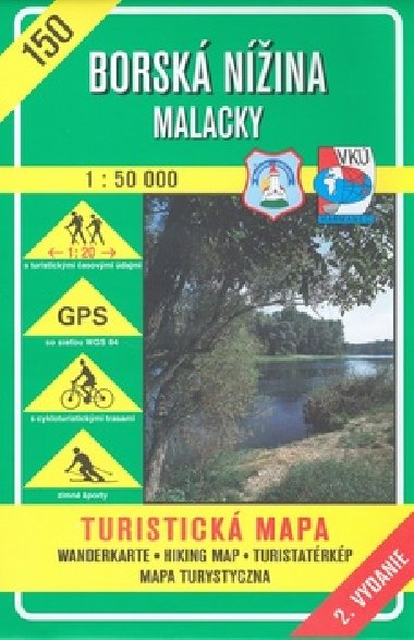 Borsk nina Malacky - mapa VK 1:50 000 slo 150 - Vojensk kartografick stav