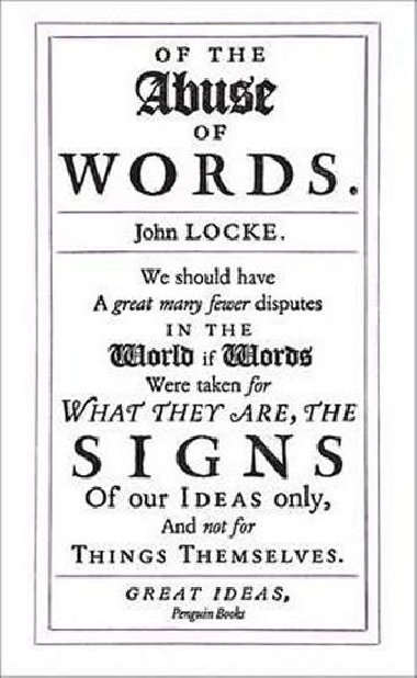 Of the Abuse of Words - Locke John