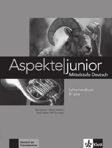 Aspekte junior B1+  - Lehrerhandbuch + Medien DVD - neuveden