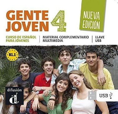Gente Joven 4 Nueva (B1.2-B2.1) - Biblioteca USB - neuveden