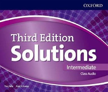 Solutions 3rd Edition: Inter Class Audio CDs (3) - Davies Paul A., Falla Tim