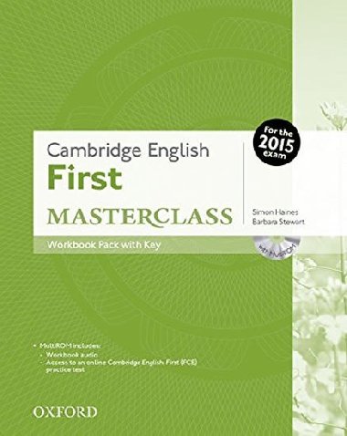 Cambridge English First Masterclass WB with key - Haines Simon, Stewart Barbara