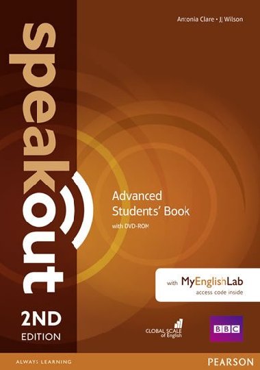 Speakout Advanced Students Book and MyEnglishLab Access Code Pack - Clare Antonia