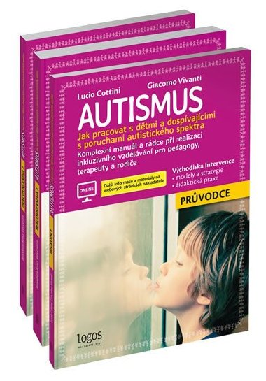 Autismus - Prvodce + Pracovn kniha 1 + Pracovn kniha 2 - Cottini Lucio, Vivanti Giacomo,