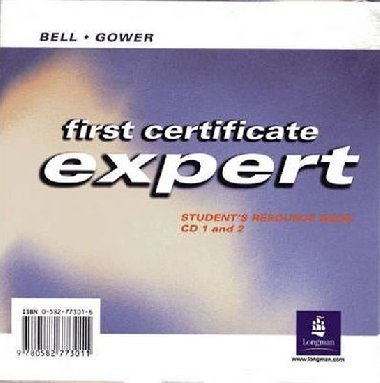 First Certificate Expert: Students Resource Book Audio CD - Bell Jan