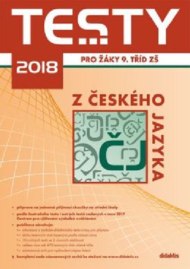 Testy 2018 z eskho jazyka pro ky 9. td Z - Didaktis